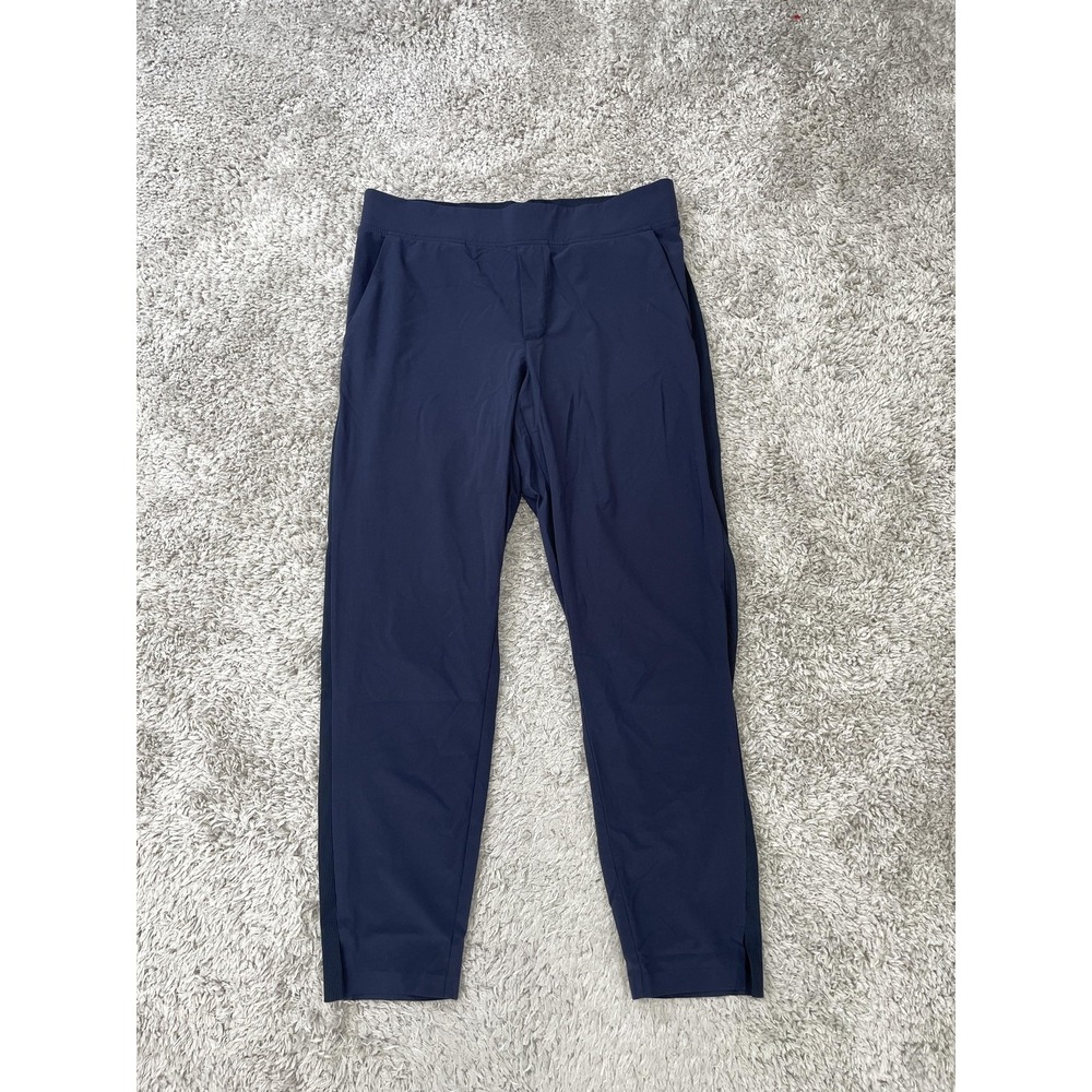 Athleta Pants Womens 6 Navy Brooklyn Ankle Pant Travel Jogger Stretch Athleisure